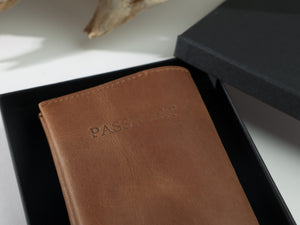 Passport Cover - Brown