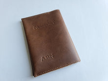 Load image into Gallery viewer, Passport Cover - Chocolate Brown