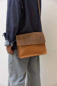 Lennon Bag - Brown With Texture