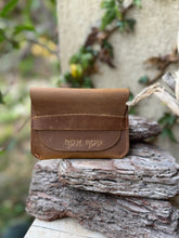 Load image into Gallery viewer, Card Holder - Almond Brown