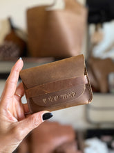 Load image into Gallery viewer, Card Holder - Almond Brown