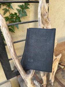 Passport Cover - Soft Black