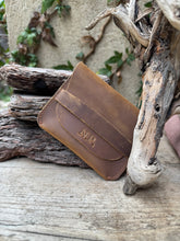 Load image into Gallery viewer, Card Holder - Almond Brown