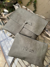 Load image into Gallery viewer, תיק לטלית ותפילין-אפור מדברי