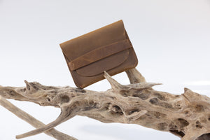 Card Holder - Almond Brown