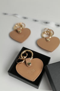Personalized  Nude- Heart Keychain
