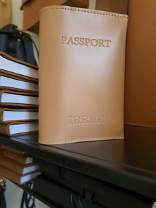 Passport Cover - Nude