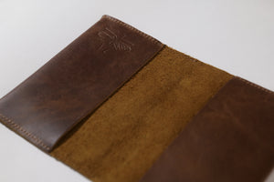 Passport Cover - Chocolate Brown