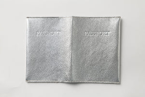 Passport Cover - Silver