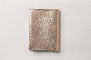 Passport Cover - Rose Gold