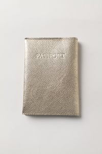 Passport Cover - Gold
