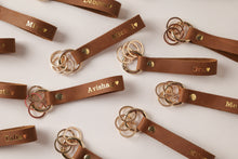 Load image into Gallery viewer, Personalized Brown Keychain