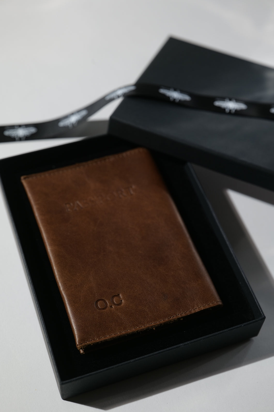 Passport Cover - Chocolate Brown