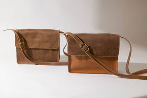 Lennon Bag - Brown With Texture