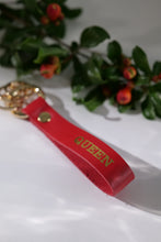 Load image into Gallery viewer, Personalized Red Keychain