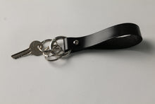 Load image into Gallery viewer, Personalized Black Keychain